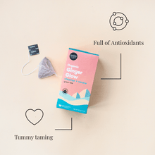 Load image into Gallery viewer, Organic Ginger Glow Sachets