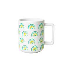Load image into Gallery viewer, Pastel Rainbow Mug - 16oz Ceramic Coffee Mug