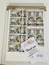 Load image into Gallery viewer, Edible $100 Canadian Bill Cake Topper - Money Theme Decorations
