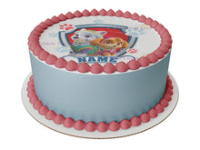 Load image into Gallery viewer, 
"Edible Paw Patrol cake topper for kids birthday celebration"