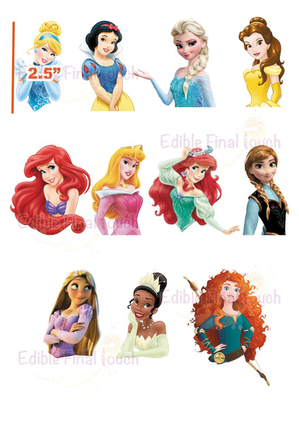 Edible Disney Princesses