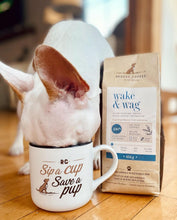 Load image into Gallery viewer, Wake &amp; Wag | Light Roast | 1lb Bag | Organic Coffee
