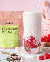 Load image into Gallery viewer, Raspberry Cream Green Tea
