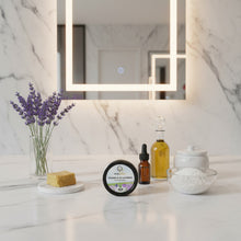 Load image into Gallery viewer, Beeswax balm lavender scented - lip balm and hand salve skin moisturizer and hydrating
