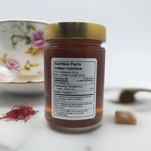 Load image into Gallery viewer, Mielbrut Saffron Honey — Raw Quebec Honey Infused with Persian Saffron
