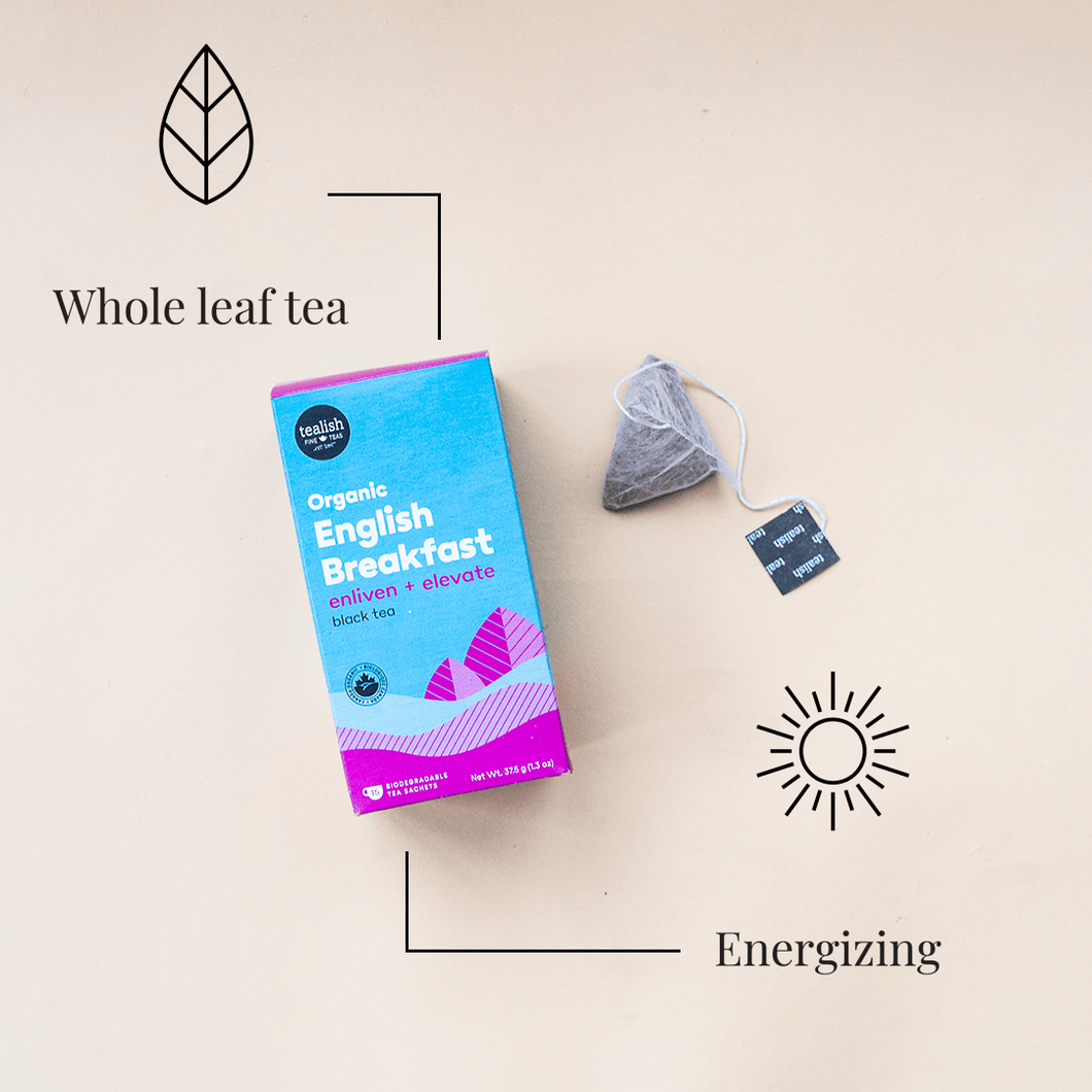 Organic English Breakfast Sachets