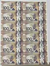 Load image into Gallery viewer, Edible $100 Canadian Bill Cake Decorations
