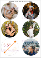 Load image into Gallery viewer, Edible Drink Toppers (Ultra Thin Icing/Frosting)
