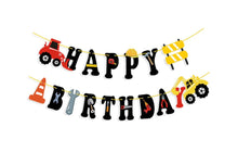 Load image into Gallery viewer, Construction Birthday Party Theme Decorations Set
