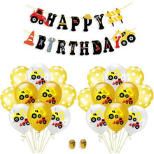 Load image into Gallery viewer, Construction Birthday Party Theme Decorations Set
