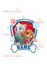 Load image into Gallery viewer, Paw Patrol Girl Cake Topper
